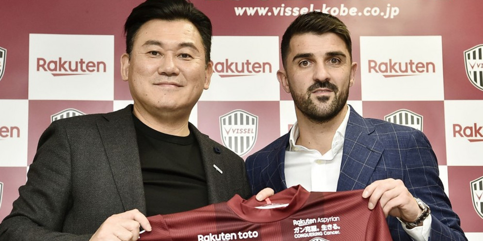 David Villa Resmi Reuni dengan Iniesta di Klub Jepang thumbnail